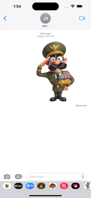 Army Officer StickersiPhone版截图4