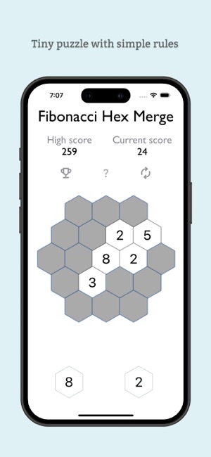 Fibonacci Hex MergeiPhone版截图1