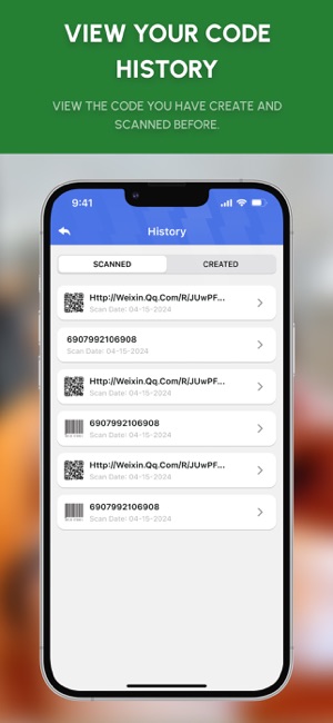 QR Code Scanner & GenerateiPhone版截图5