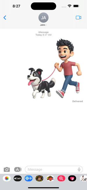 Border Collie Walk StickersiPhone版截图4